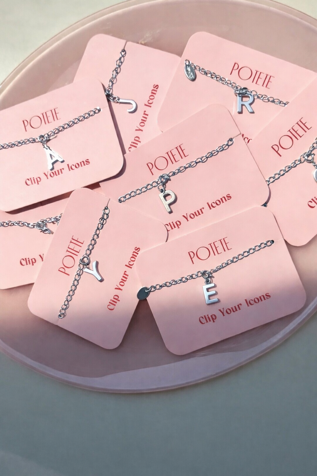 alphabet charm silver