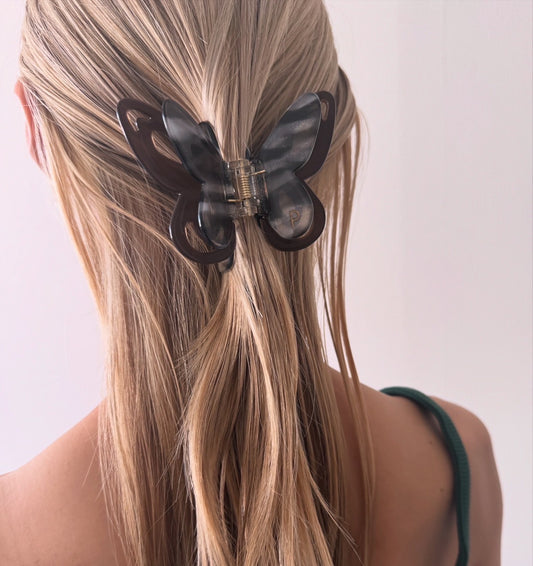 butterfly clip black