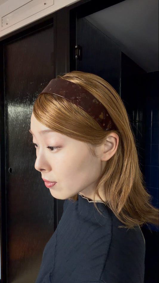 head band tea brown