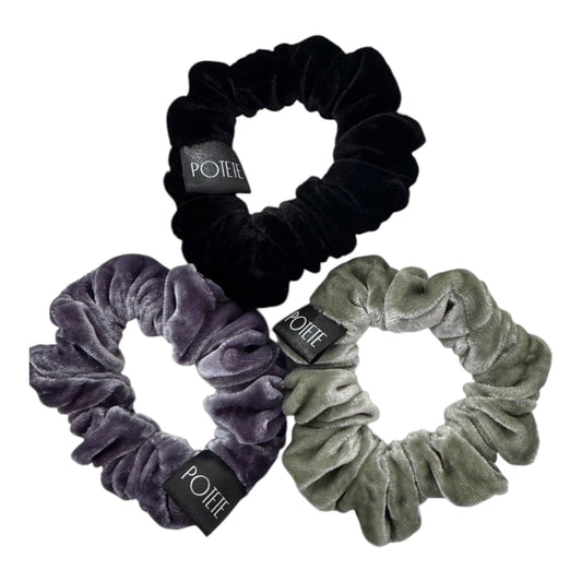 velour silk  chouchou set cool