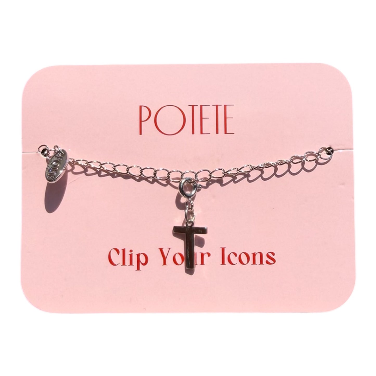 alphabet charm silver