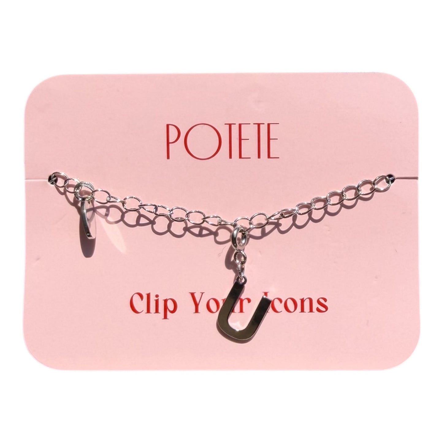 alphabet charm silver
