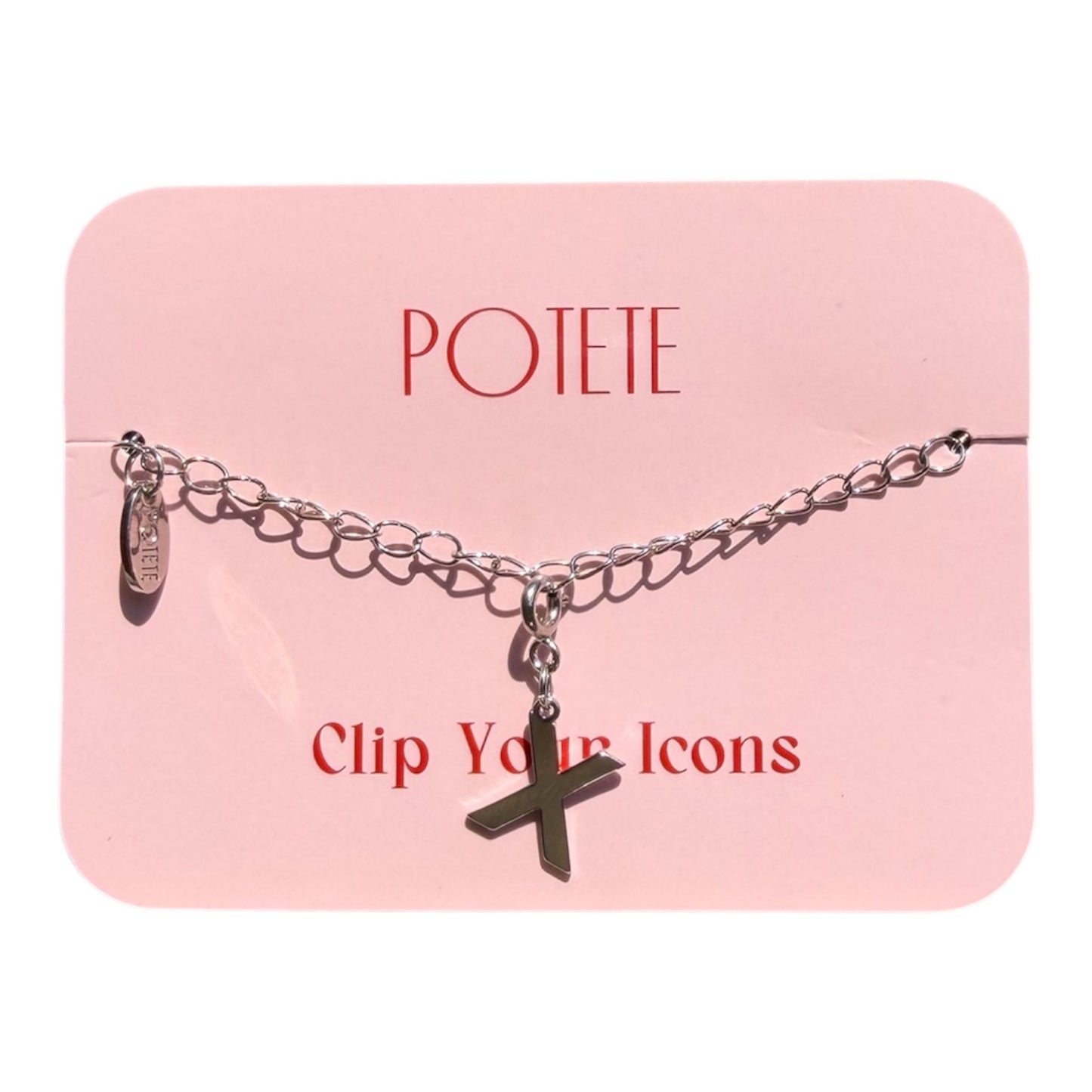 alphabet charm silver