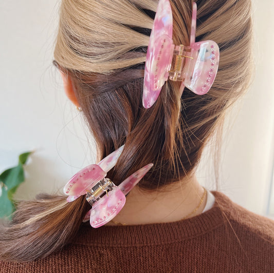mini OTP clip cherry blossoms