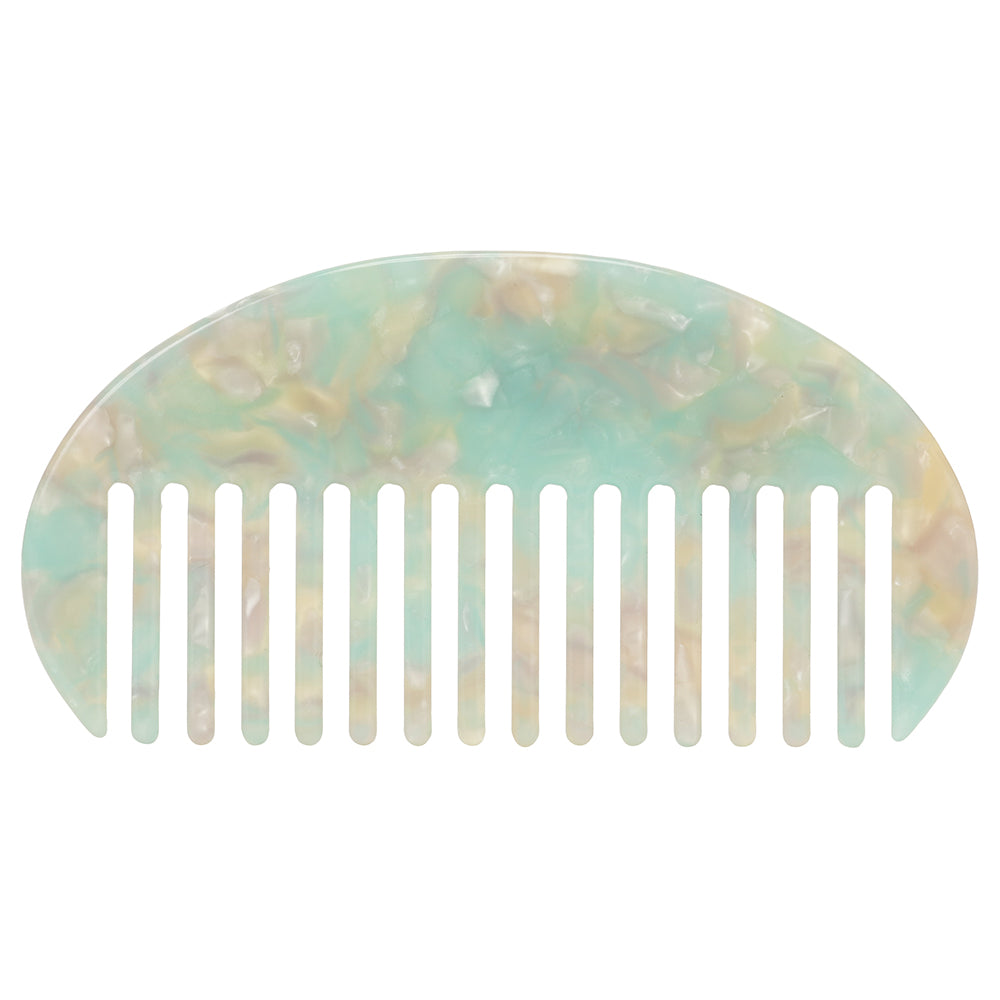 hair comb S sour green