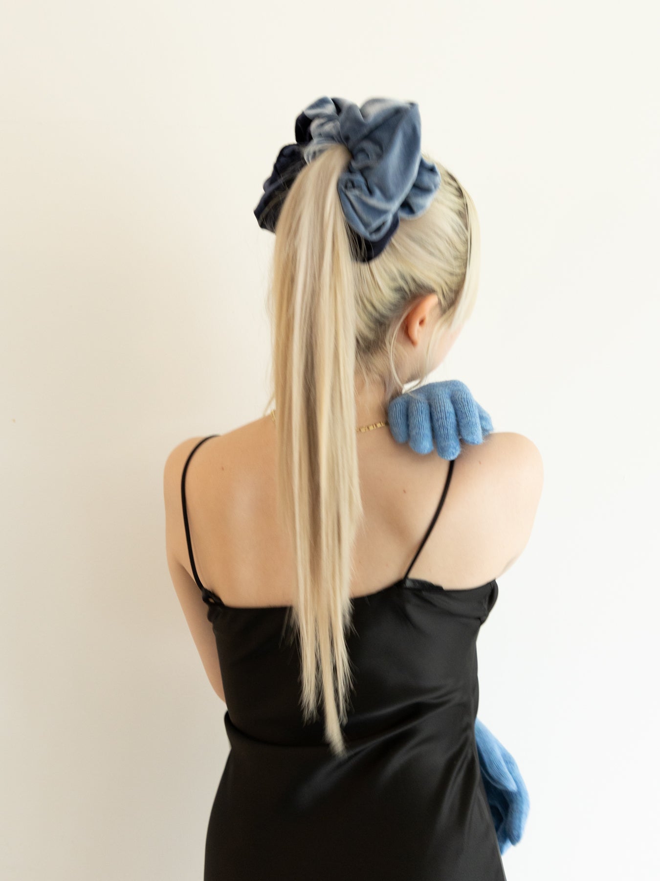 Velour Chou Chou blue